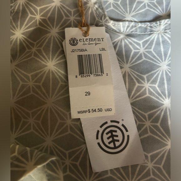 element jean shorts grey size 29 - Picture 2 of 5